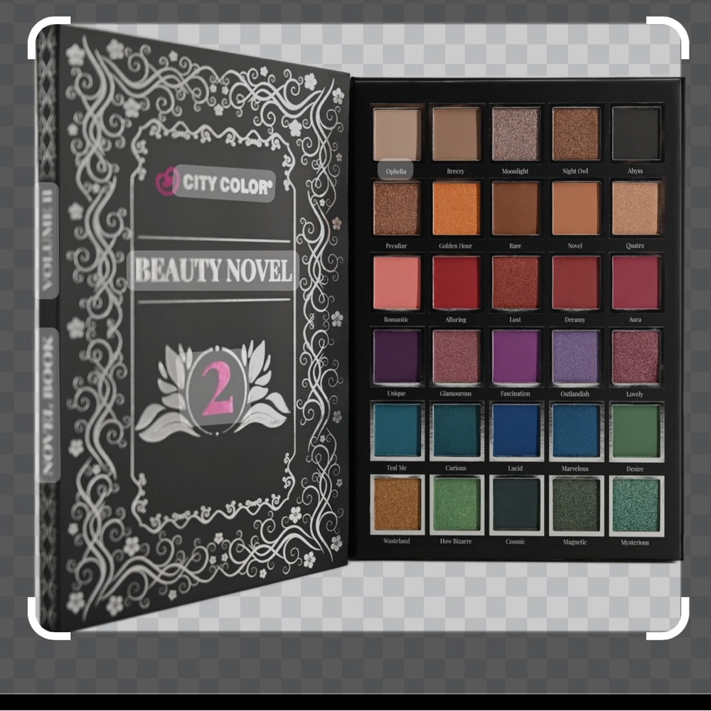 Brand new City Color Beauty Novel 2